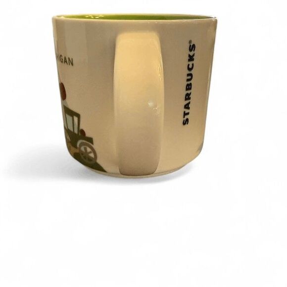 Starbucks Retired "You Are Here" Michigan Collectible Ceramic Coffee Mug - Picture 5 of 6